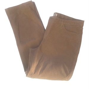 St. John's Bay Tan straight Leg Corduroy Women Jeans 16